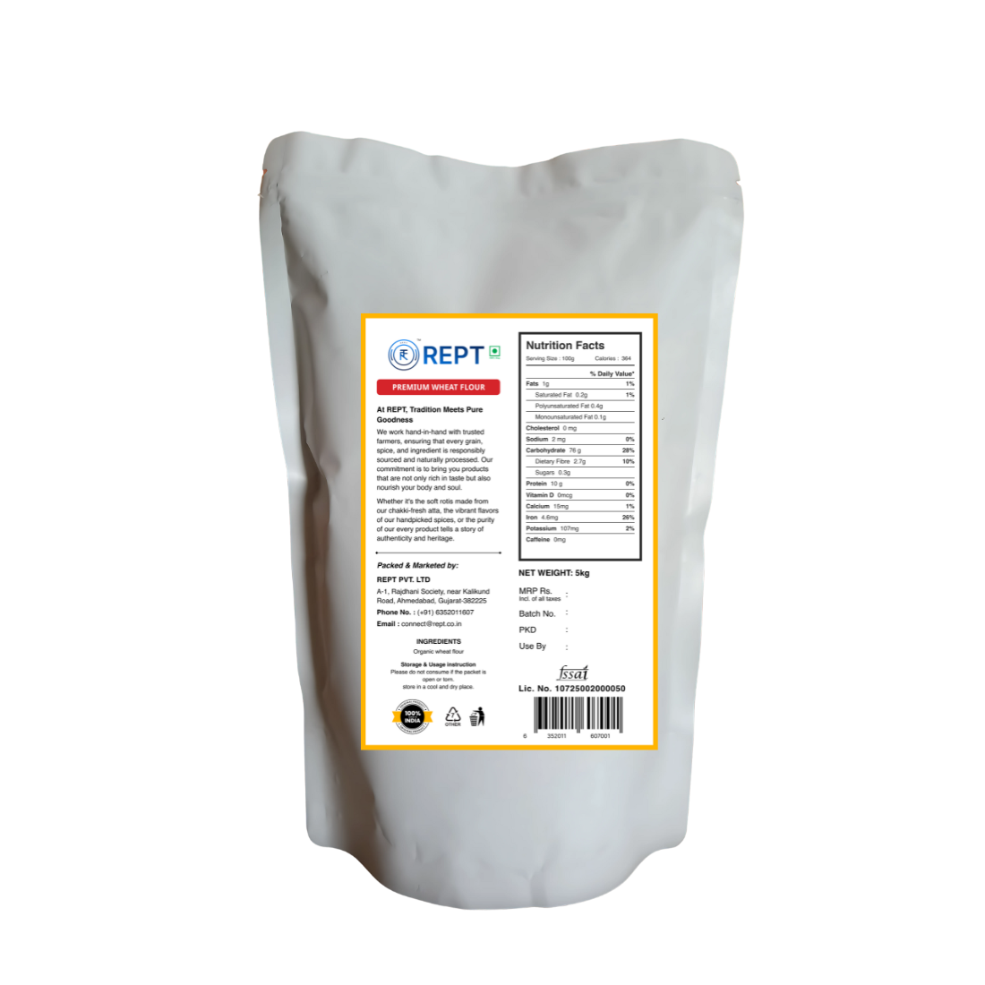 Rept Premium Whole Wheat Flour view 2